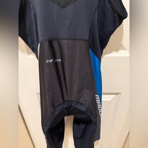 Bontrager Men’s Bib Shorts RL Inform Black/Blue , size 2XL - Picture 2 of 9